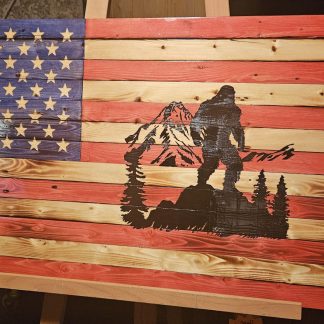 Bigfoot Flat Flag